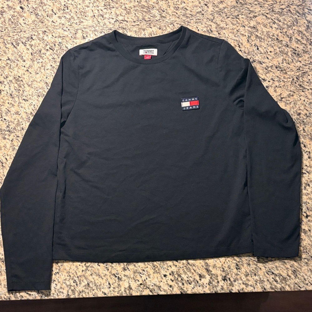 Tommy Hilfiger Navy Long Sleeve Tee